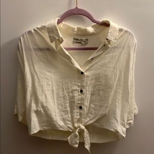 Short sleeve Urban Outfitters Button Up Top
